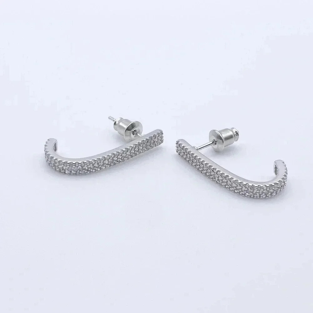 Long Hoop Earrings
